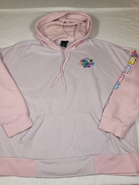 Jelly Candy BT21 Pink Hoodie Size Large